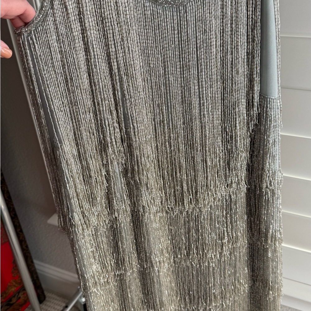 ASOS DESIGN FRINGE MINI - simply gorgeous!! You can feel the weighted quality! - Picture 14 of 17